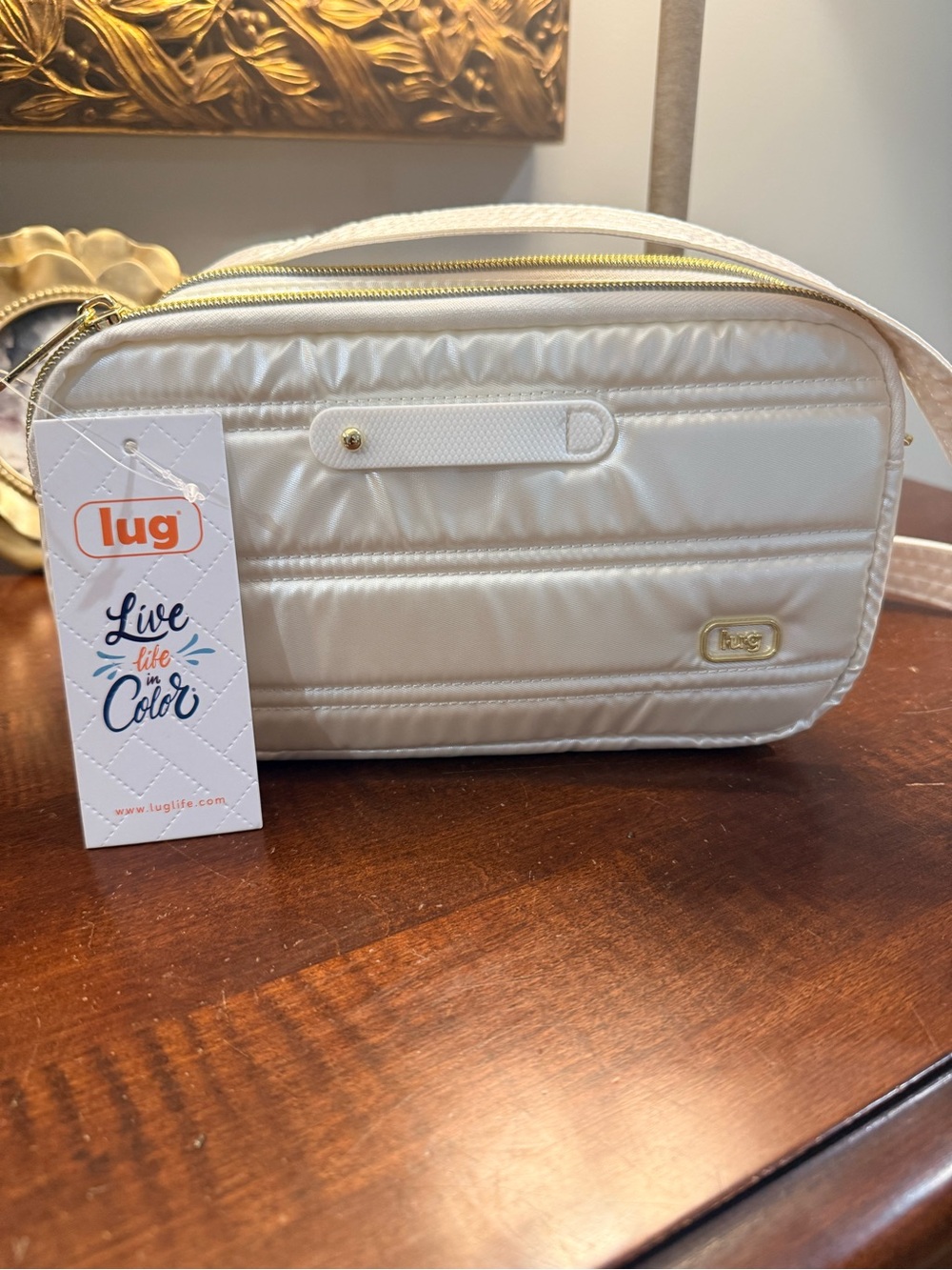 Lug XL Plus Convertible Crossbody Bag with Charm Bar